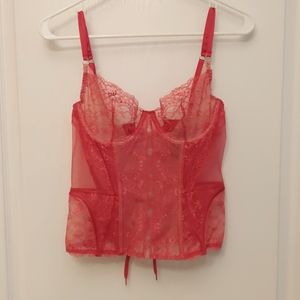 Victoria's Secret Red Corset, size 34C